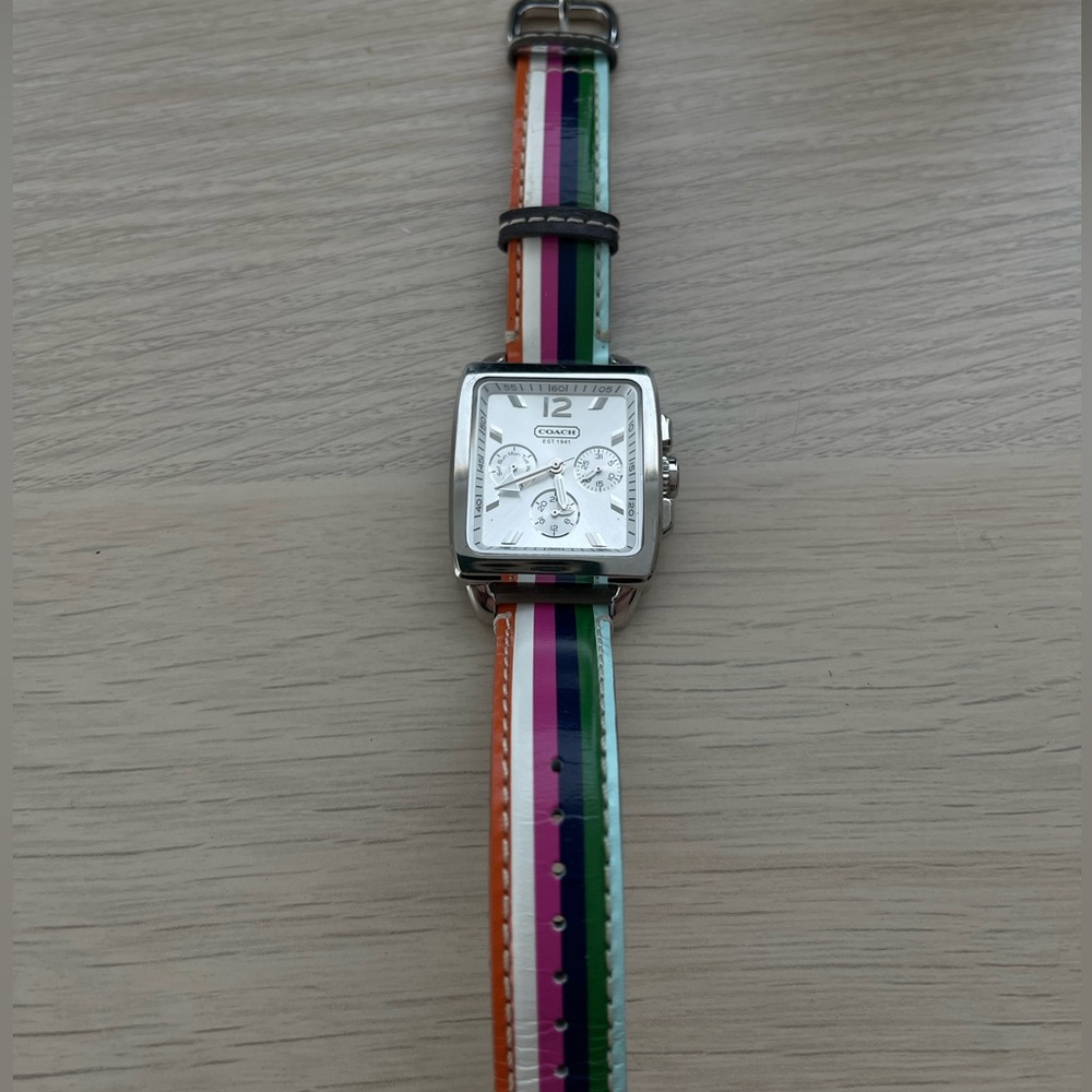 Coach Colorful Watch - Picture 2 of 4